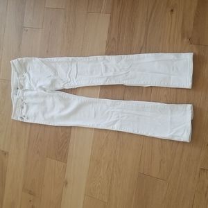 Rock and Republic Victoria Beckham boot cut white jean sz 25 worn once.